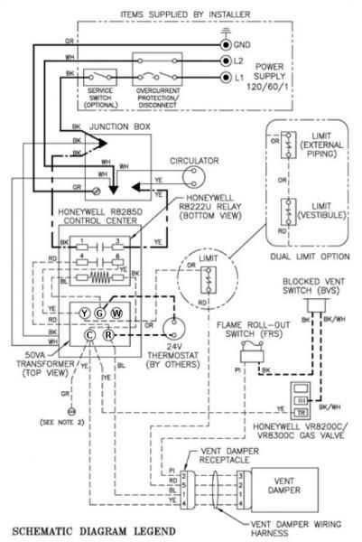 boiler wiring diagram