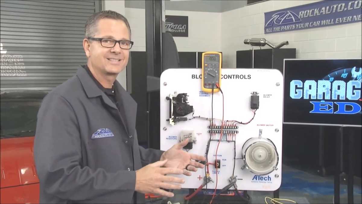 heater blower motor wiring diagram