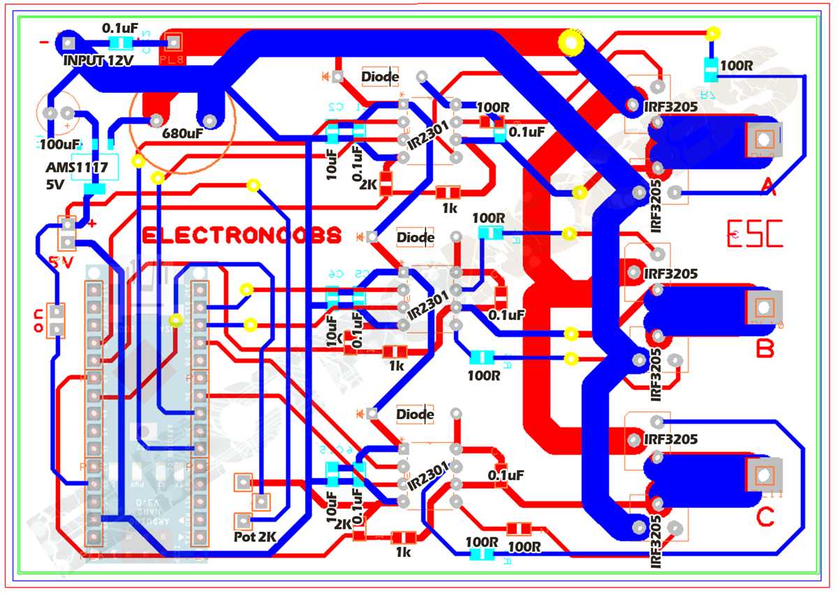 brushless esc circuit diagram brushless esc circuit diagram