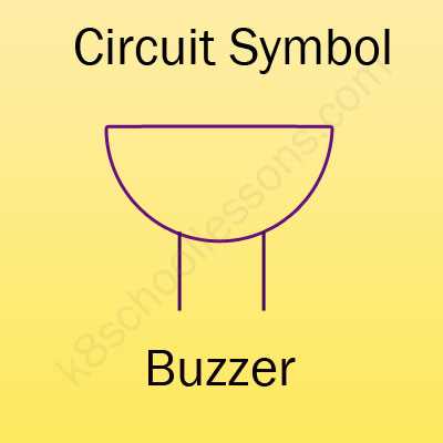 buzzer symbol circuit diagram