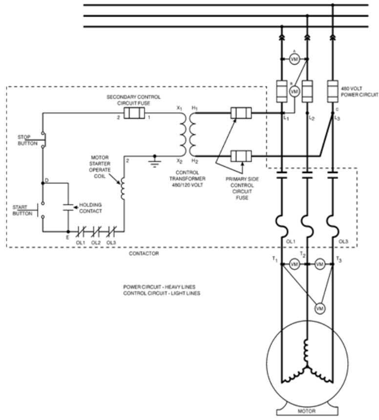 electric circuit diagram examples