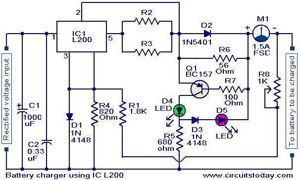 car charger circuit diagram car charger circuit diagram