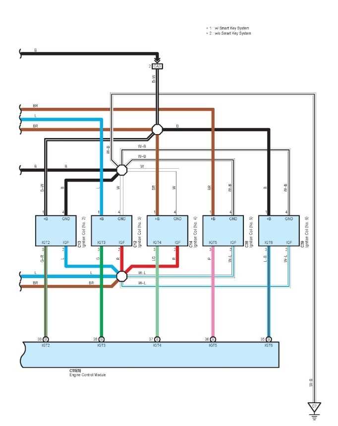 car coil wiring diagram