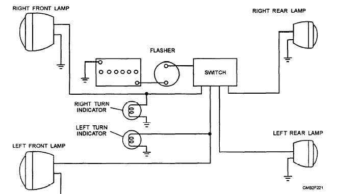 car flasher circuit diagram