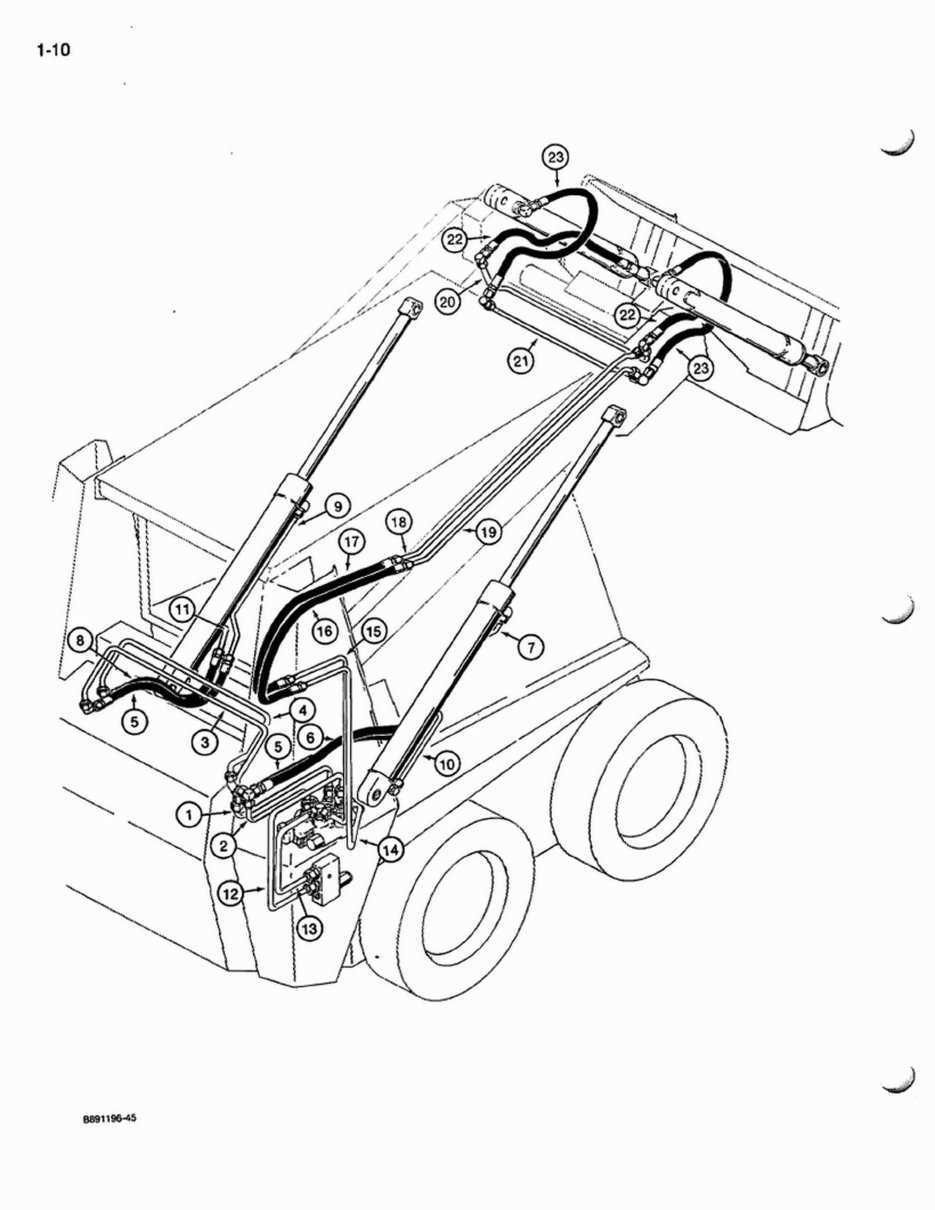 case 1845c parts diagram