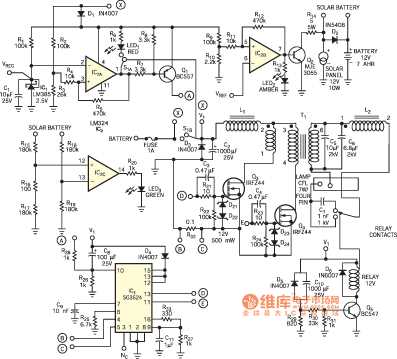cfl lamp circuit diagram