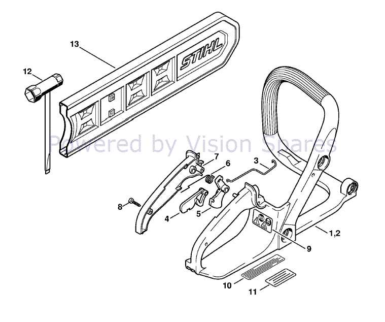 ms 180 parts diagram