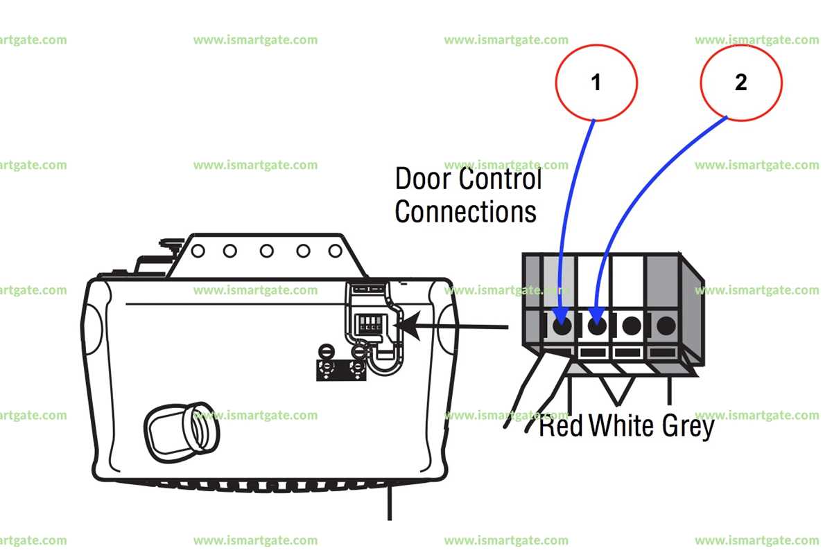 chamberlain door opener wiring diagram chamberlain door opener wiring diagram