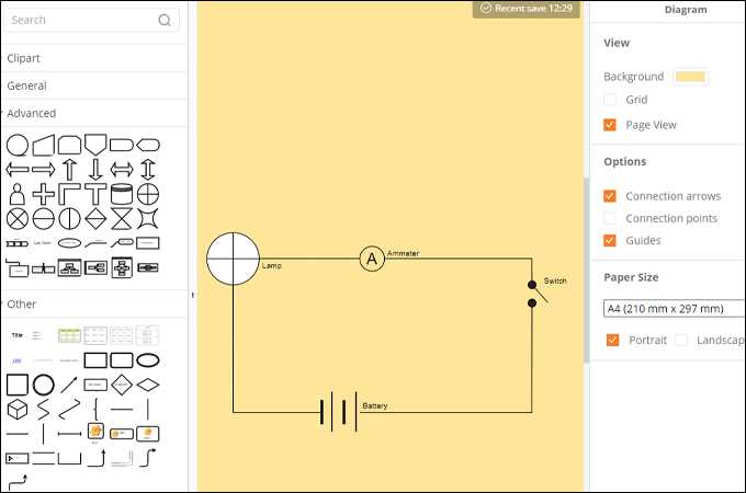 circuit diagram drawing app