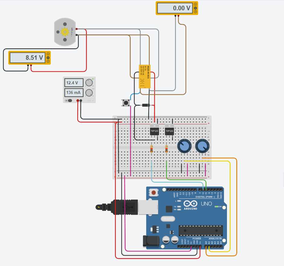 circuit diagram for model train controller