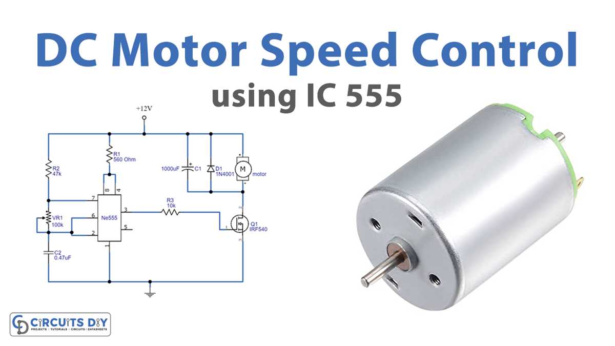 circuit diagram of a dc motor