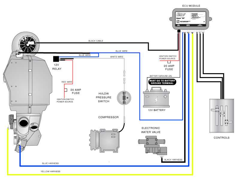 circuit diagram of car aircon
