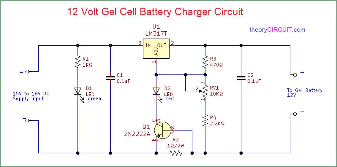 circuit diagram of charger