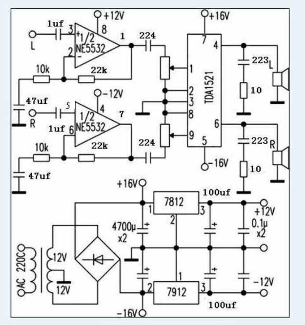 circuit layout diagram