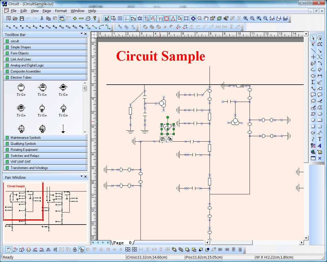 circuit schematic diagram maker