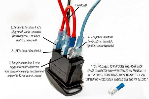nilight rocker switch wiring diagram