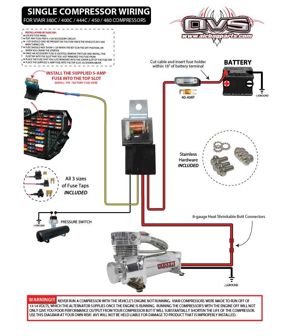 compressor diagram wiring