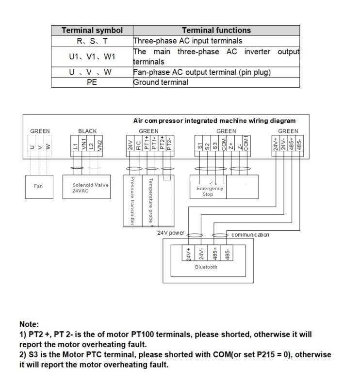 compressor wiring diagram
