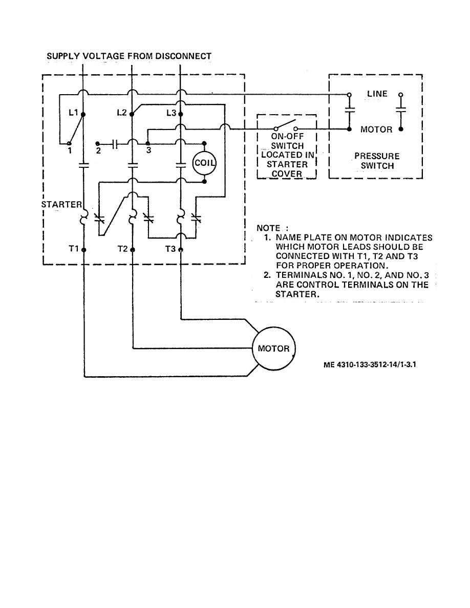 wiring diagram compressor