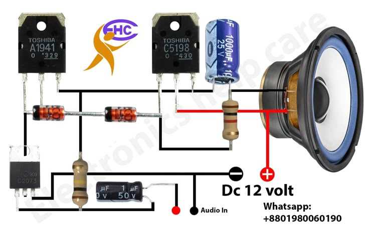 amplifier circuit diagram simple amplifier circuit diagram simple