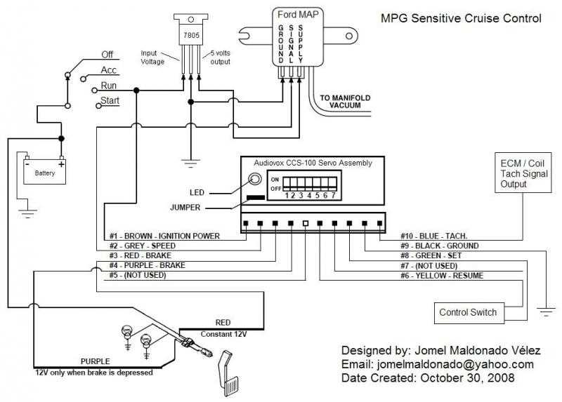 cruise control circuit diagram