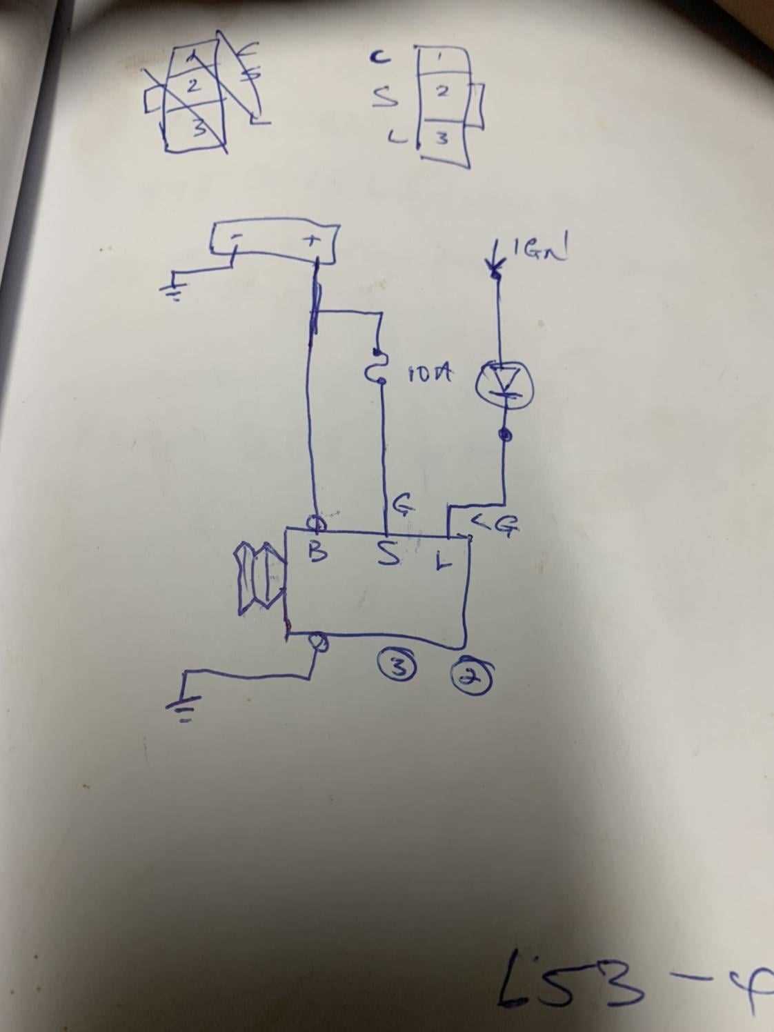 3 wire nissan alternator wiring diagram