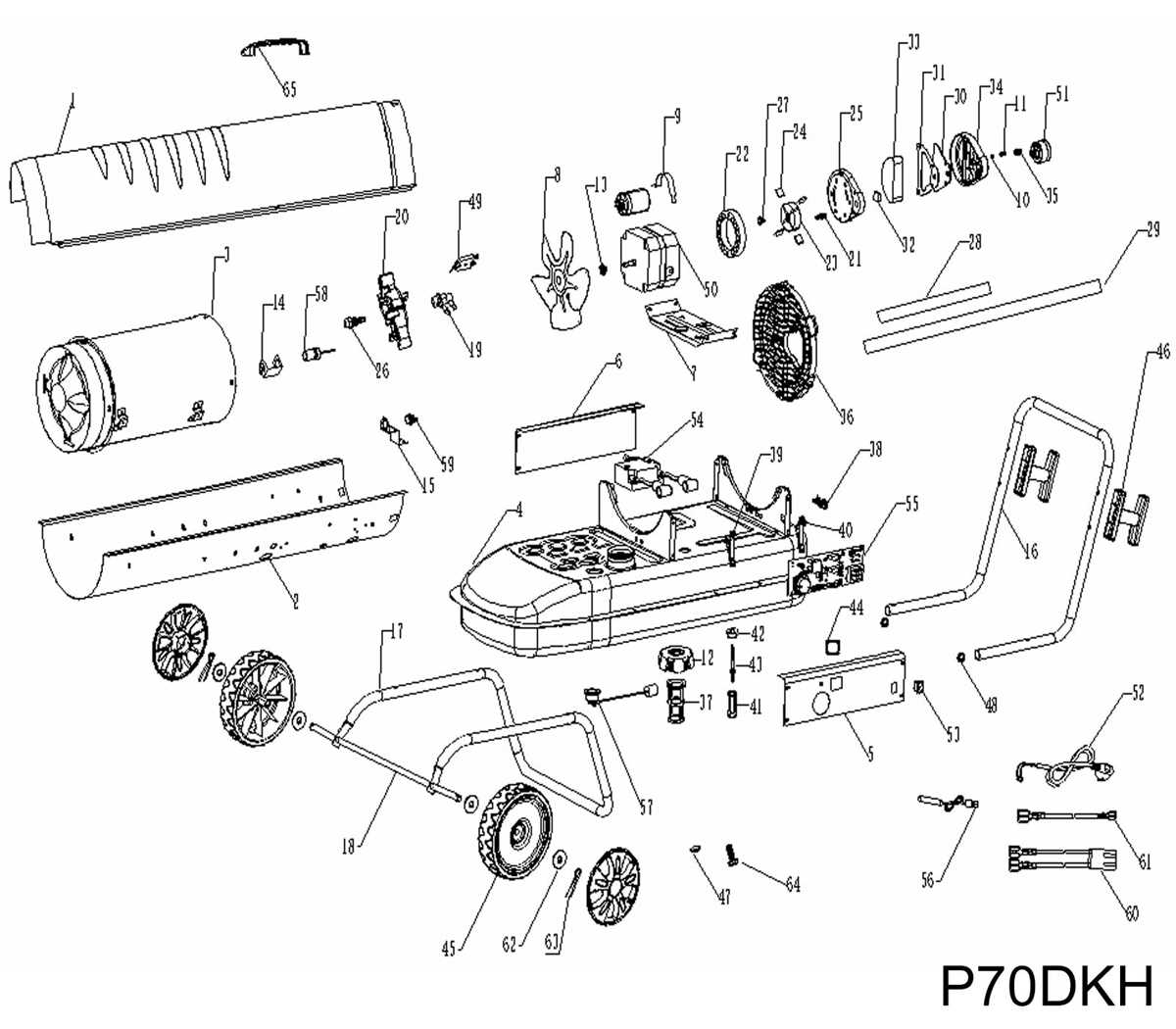dayton heater parts diagram dayton heater parts diagram