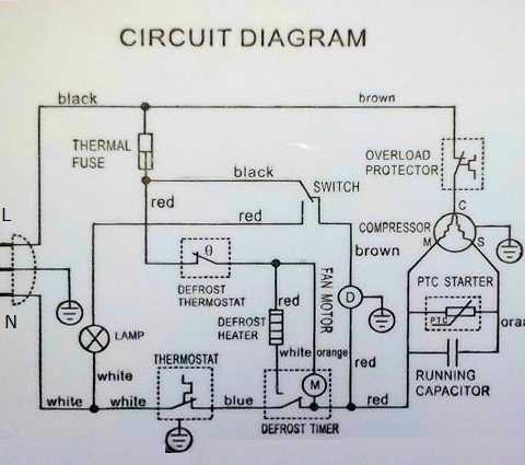defrost timer wiring diagram defrost timer wiring diagram