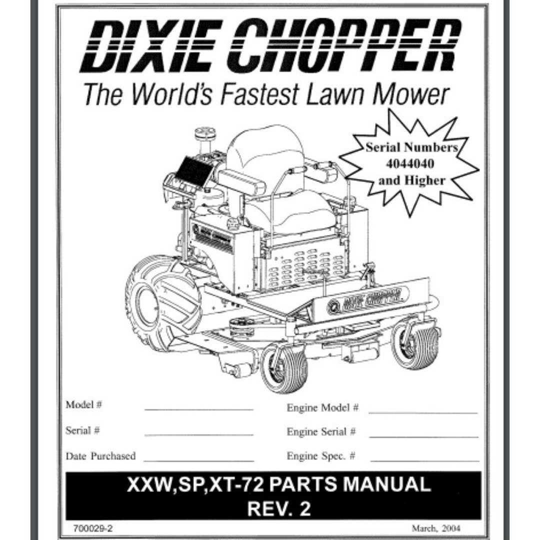 dixie chopper parts diagram pdf