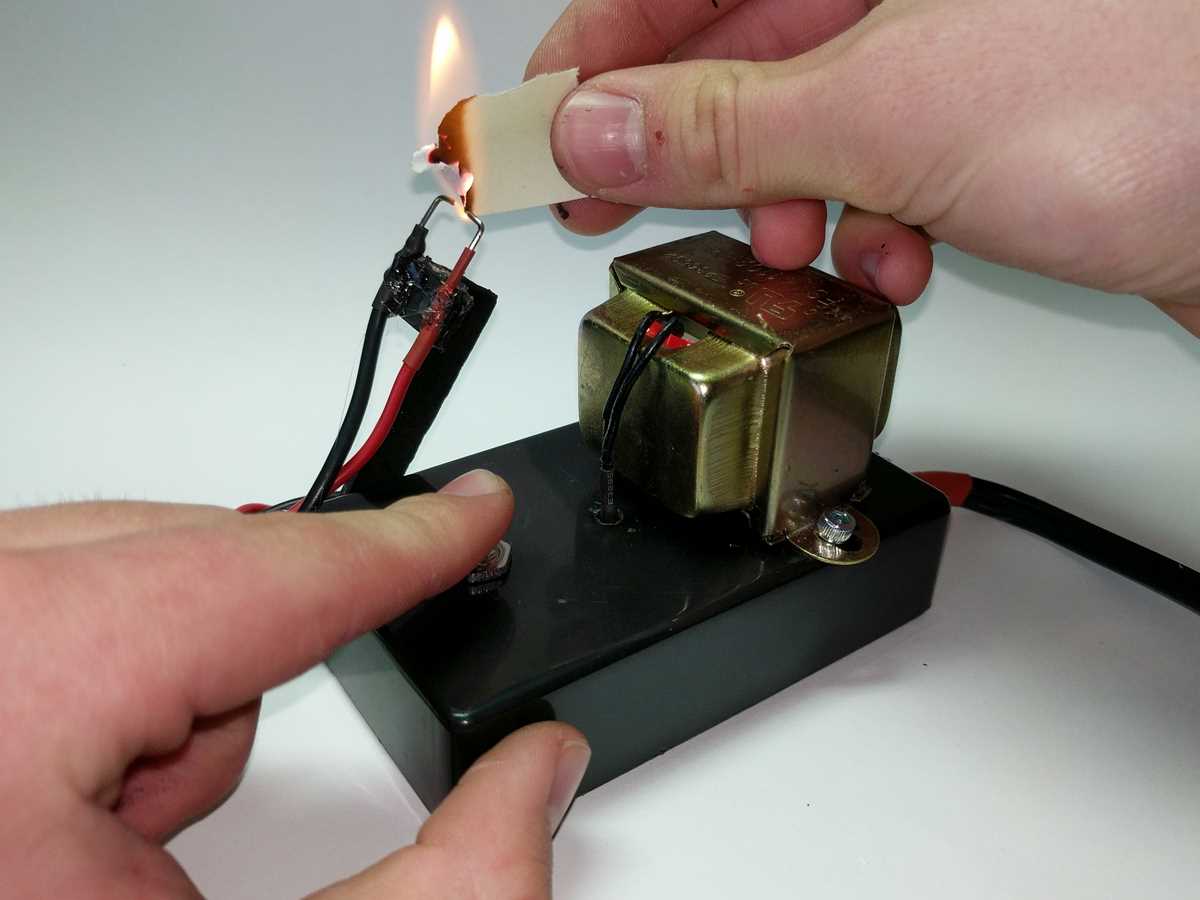 arc lighter circuit diagram