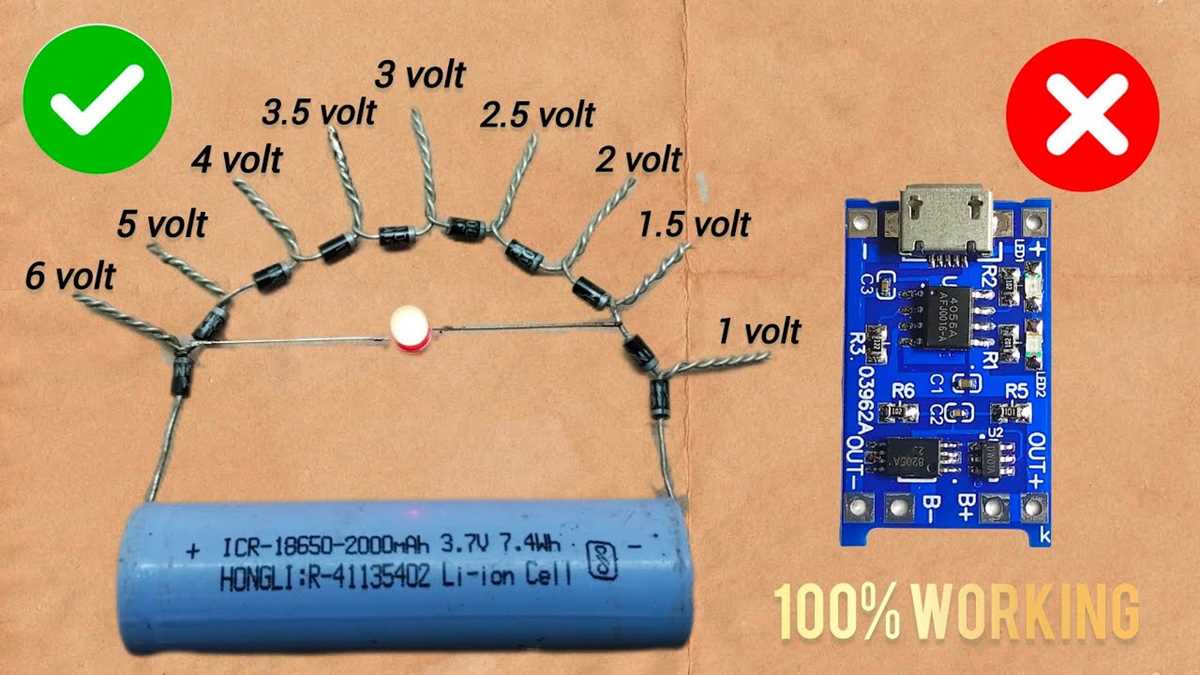 li ion battery charging circuit diagram