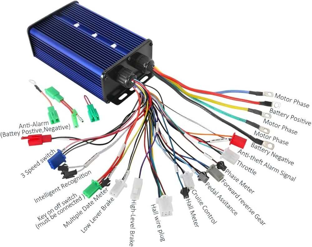 e bike circuit diagram