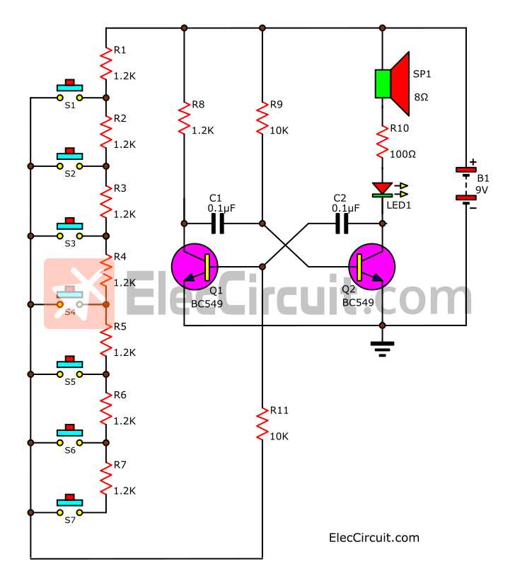 easy circuit diagram