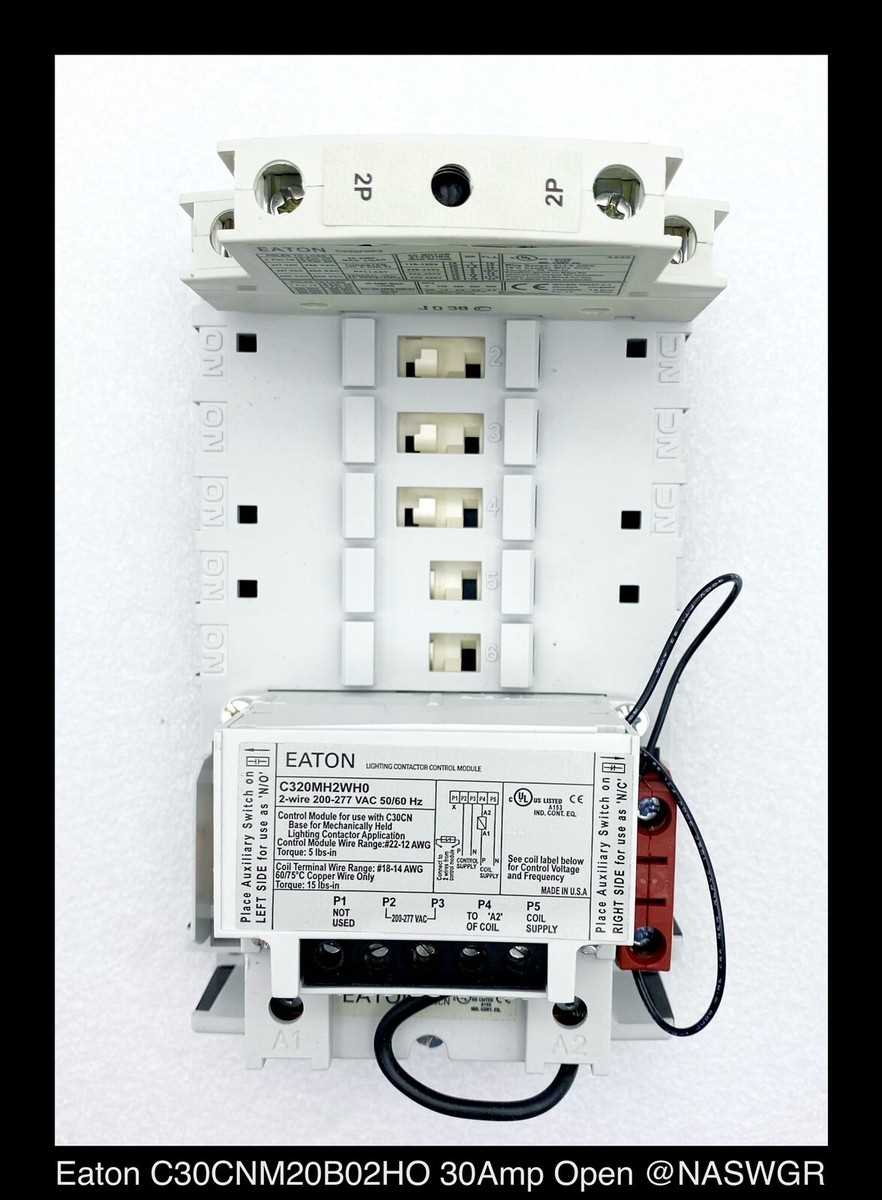 eaton contactor wiring diagram