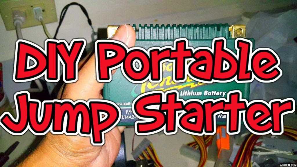 car jump starter circuit diagram