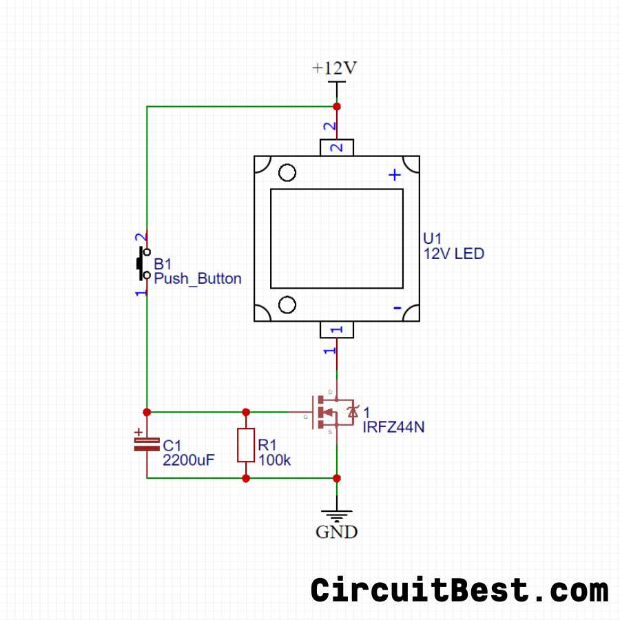 light timer circuit diagram