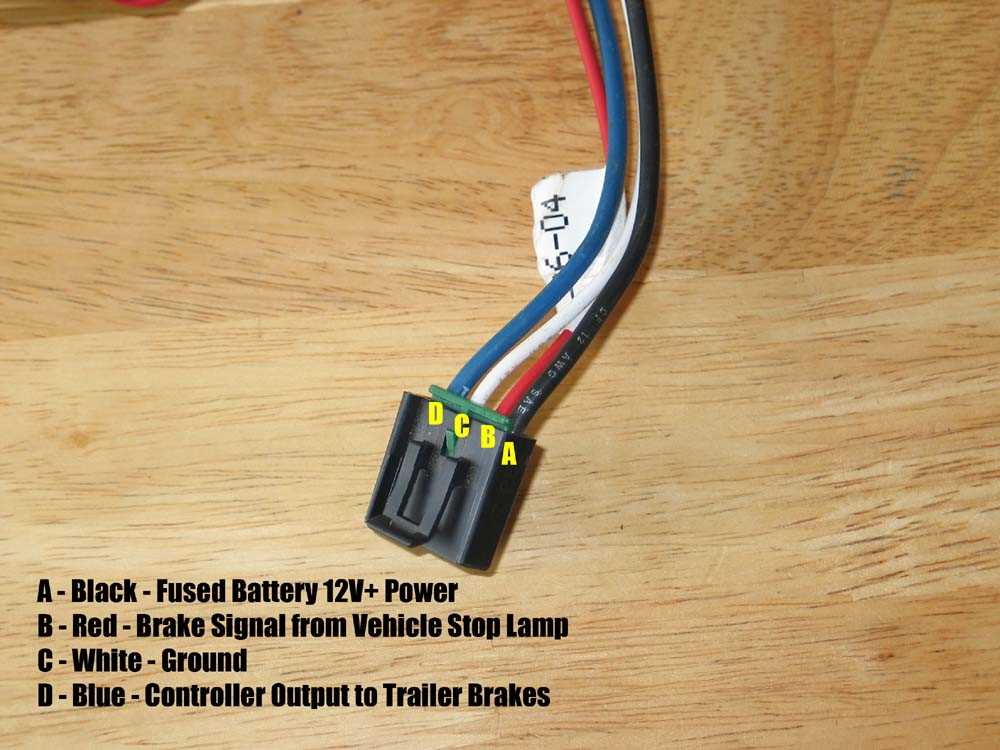 electric brake wiring diagram