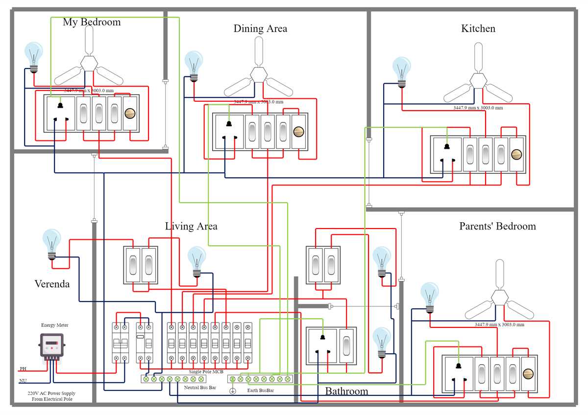electrical wiring diagram house