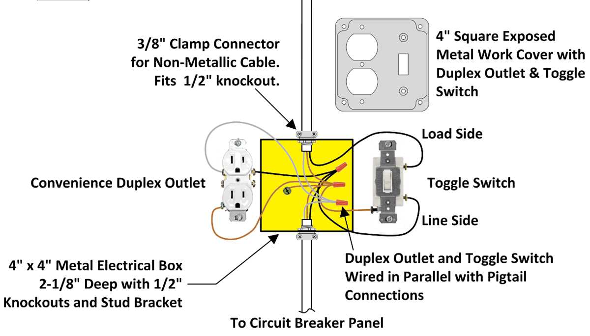electrical wiring diagrams light switch outlet