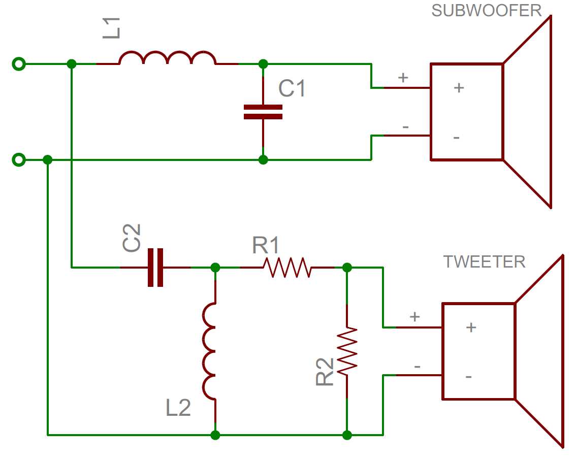 electrolytic capacitor circuit diagram