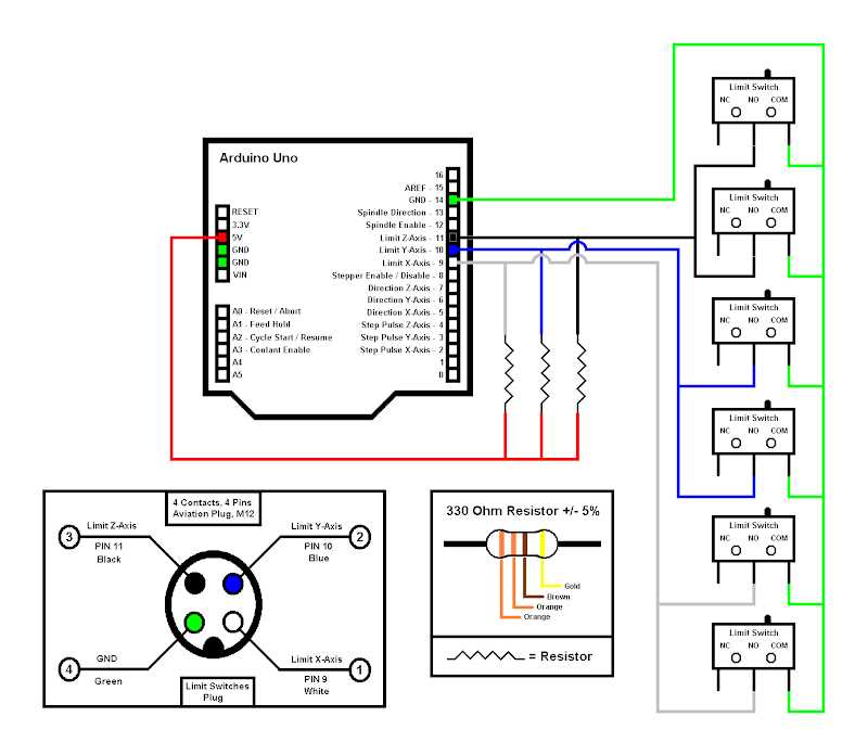 wiring diagram for limit switch