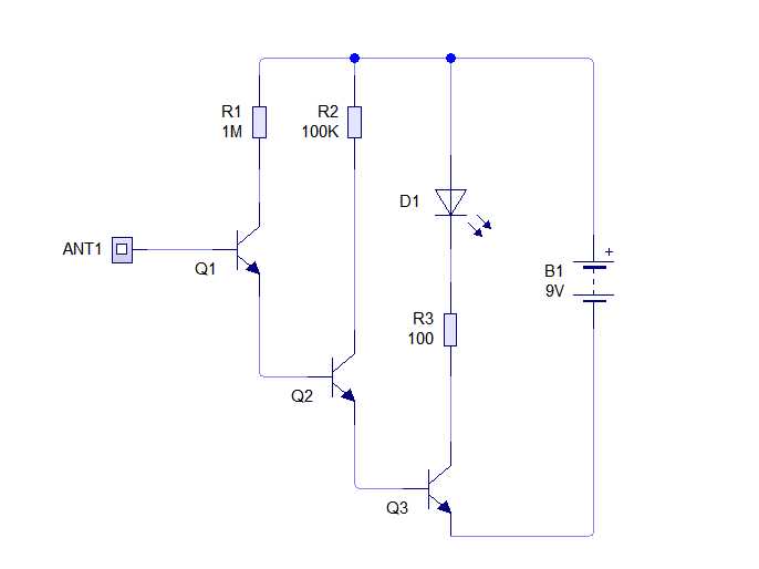 emf detector circuit diagram