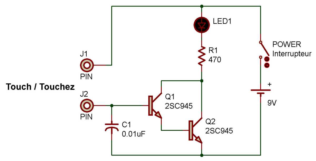 darlington circuit diagram