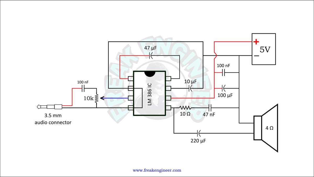 lm386 audio amplifier circuit diagram lm386 audio amplifier circuit diagram