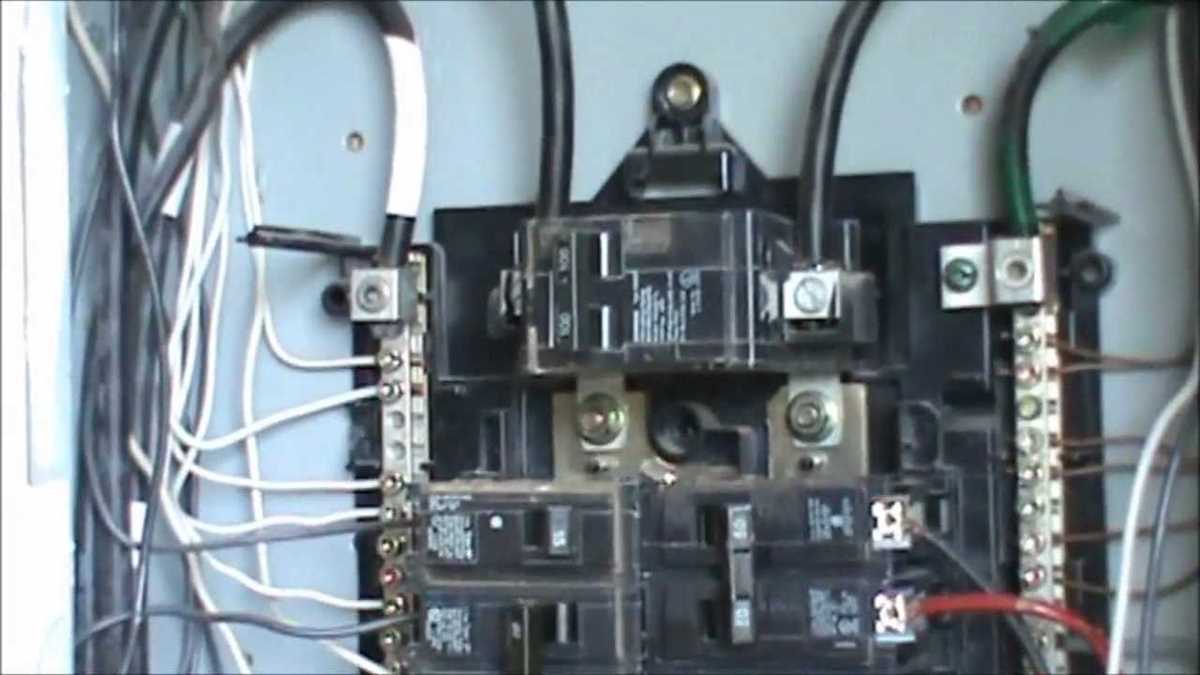 wiring a 220 breaker diagram