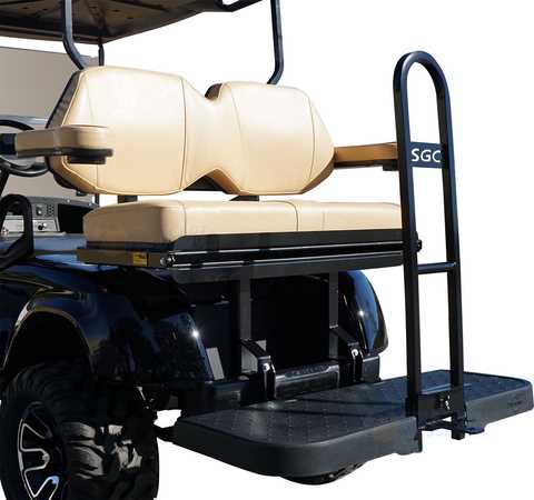 ezgo rear flip seat replacement parts diagram