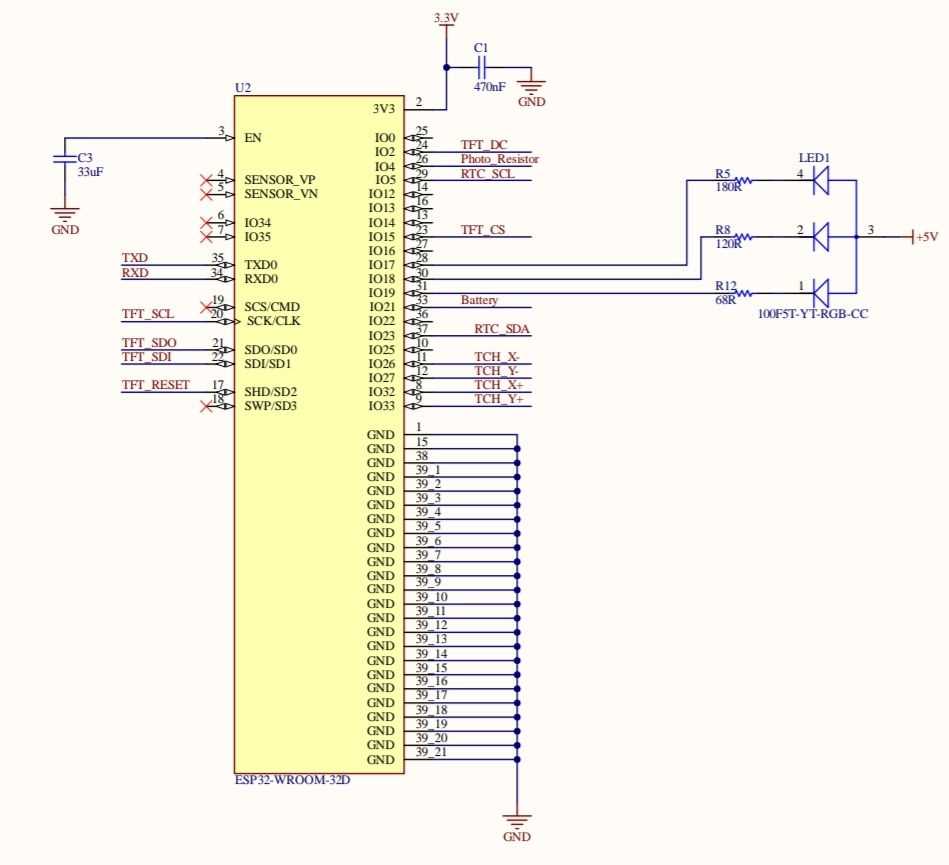 esp32 wroom circuit diagram