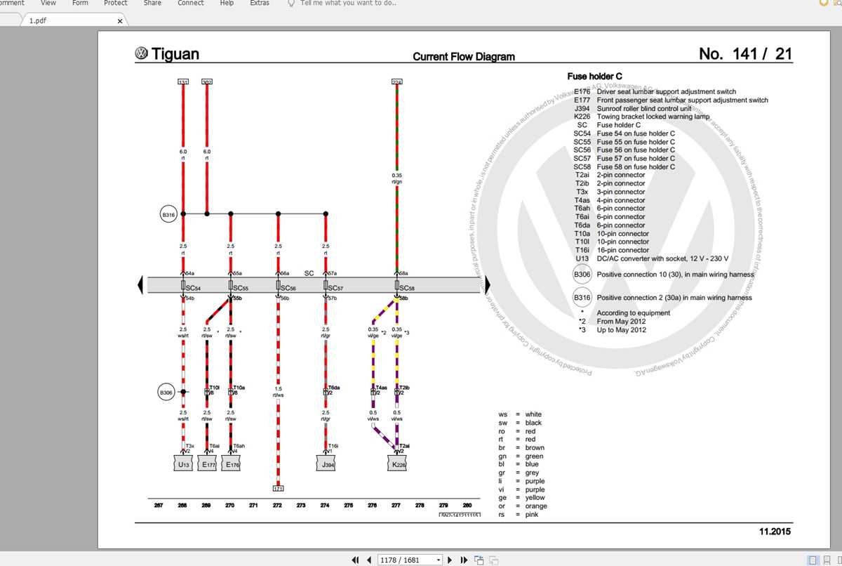 2009 vw tiguan abs wiring diagram