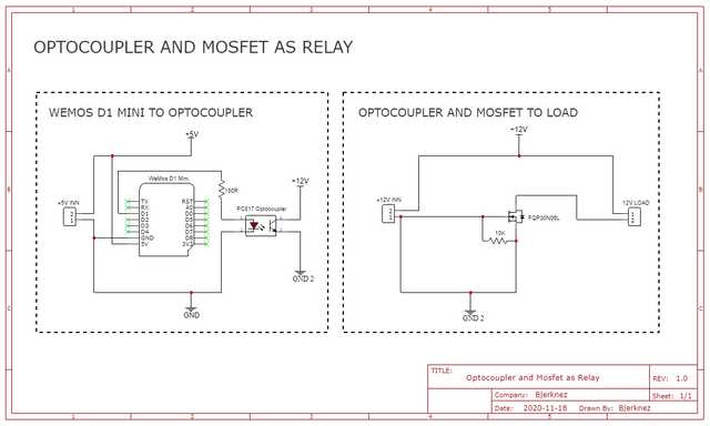 optocoupler circuit diagram
