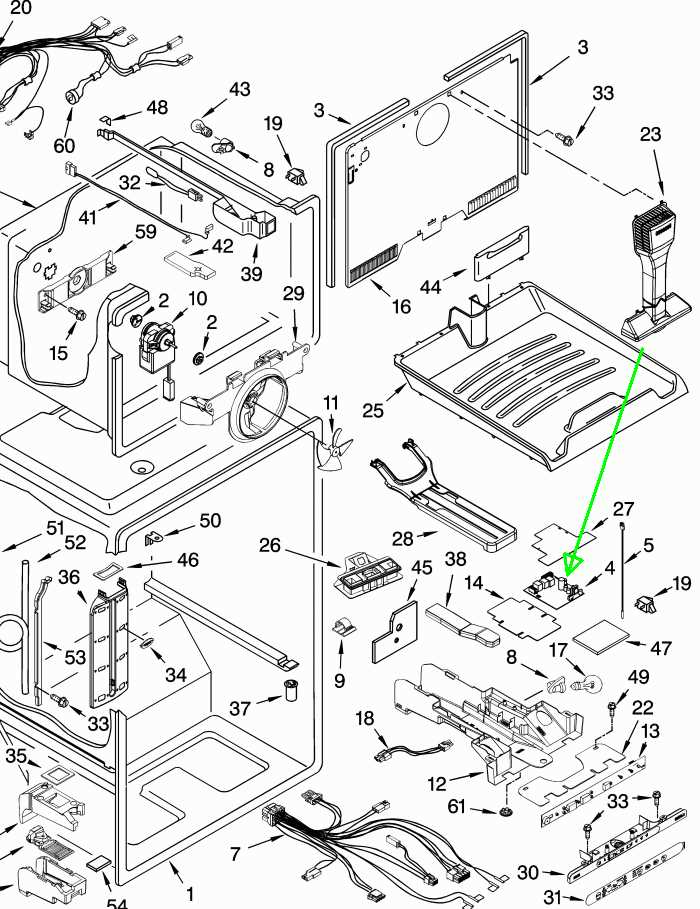 kenmore freezer parts diagram kenmore freezer parts diagram